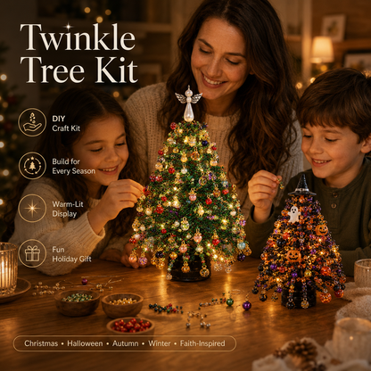 Twinkle Tree Kit — DIY Beaded Holiday Tree